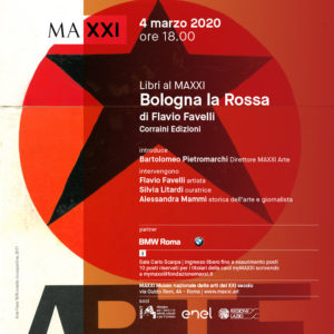 Bologna la Rossa di Flavio Favelli al MAXXI